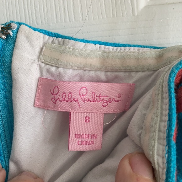 Lily Pulitzer strapless sundress size 8 - Picture 2 of 3